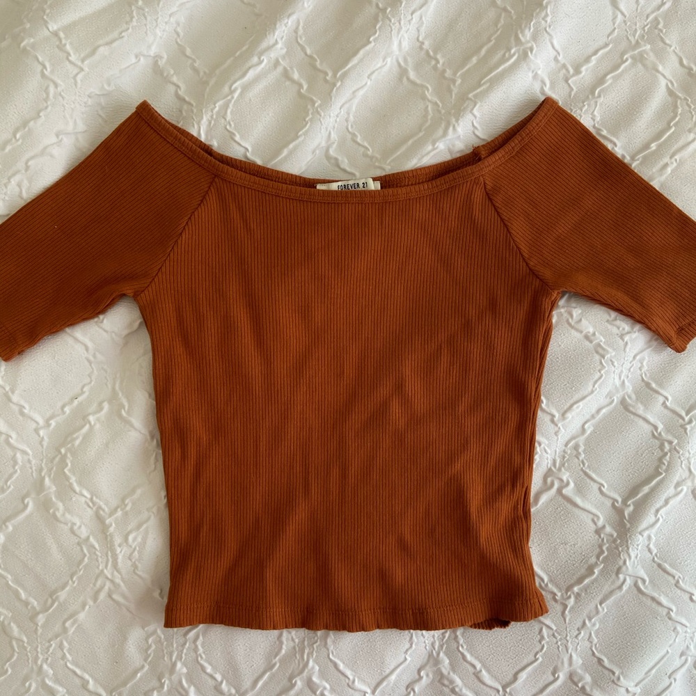 Forever 21 off the shoulder top